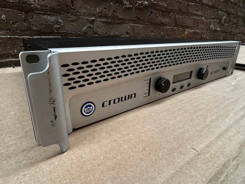 Crown XTi 1000 2-Channel Power Amplifier 2000s - Silver image 1