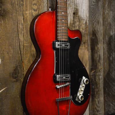 Hofner Model 162 Colorama 1960s - Red Burst image 9