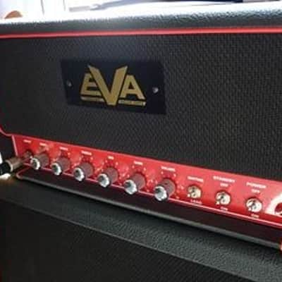 English valve amplifiers 6 watt hi -gain head 2008 with EVA 2 X 12 cabinet image 2