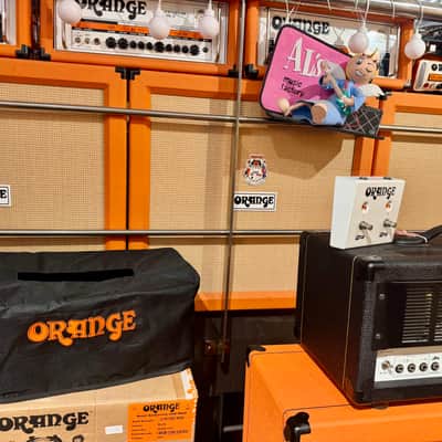 Orange Amplification SUPER STACK ROCKERVERB 100 H & PPC412 Cabinet 4x12” Made in UK image 18