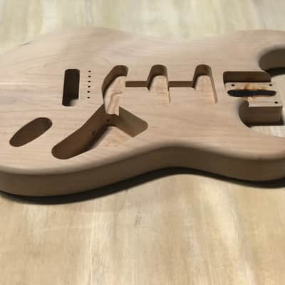 Valkenburg USA Alder 1 pc  ST Body 2023 - Alder Unfinished image 3