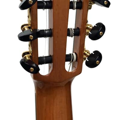 Cordoba 55FCE Thinbody Nylon String Flamenco Acoustic-Electric Guitar w/ Case - Made in Spain image 10