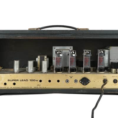 1973 Marshall Super Lead 100 100 Watt Head image 3