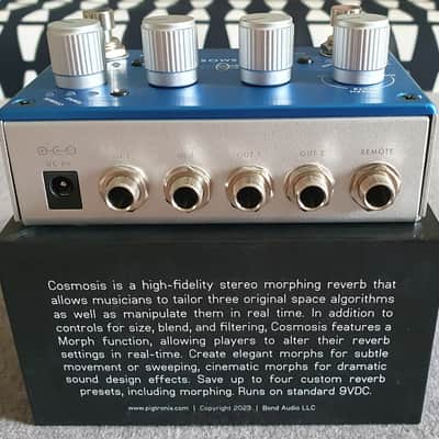 Pigtronix Cosmosis - morphing reverb pedal (MINT) image 4