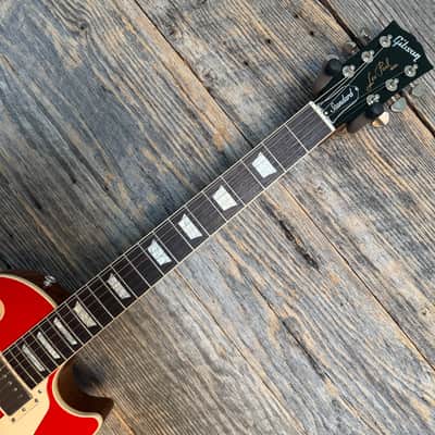 Used Gibson Les Paul Standard '60s Plain Top 2023 - Cardinal Red w/OHSC image 3
