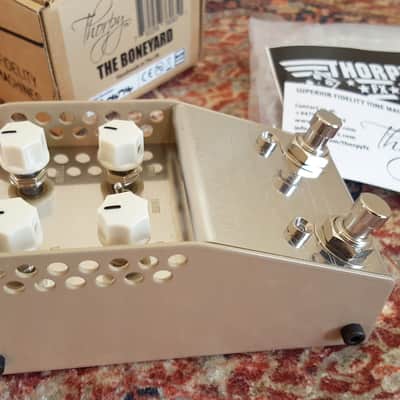 ThorpyFX Boneyard Limited Edition Fuzz Tonebender 2022 - Chrome image 5