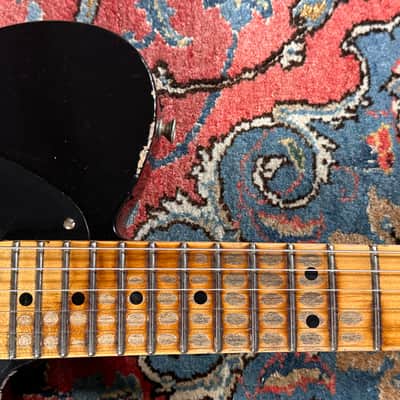 Fender Custom Shop '50 LTD Heavy Relic Double Esquire 2024 Black image 9