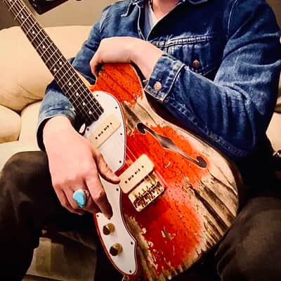 FENDER 1963 Telecaster wildwood  10 Fender Telecaster 2022 - Heavy Relic / Crimson Transparent image 19