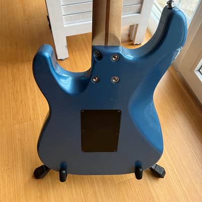 Jackson/Charvel Masterbuilt SoCal HSH FR Lake Placid Blue - Lake Placid Blue image 11