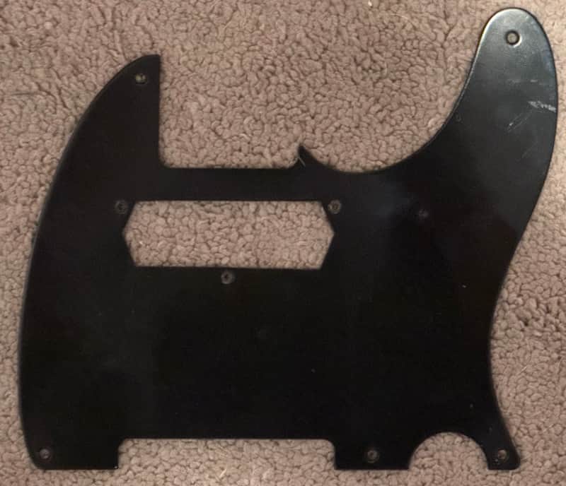 Charlie Christian Telecaster Pickguard - Black image 1