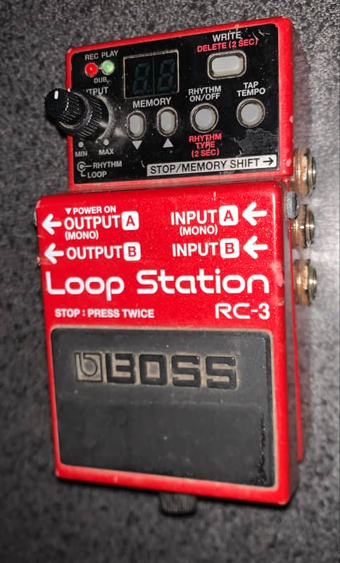 Boss RC-3 Loop Station 2011 - Present - Red image 1
