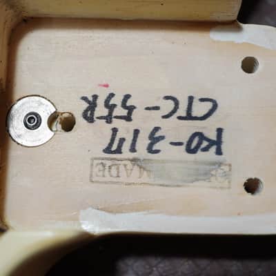 Fender 1989–1990 Order Made Telecaster Custom TC72 (CTC-55R) – White, MIJ Fujigen – Tribute to HARRY (The Street Sliders) image 14