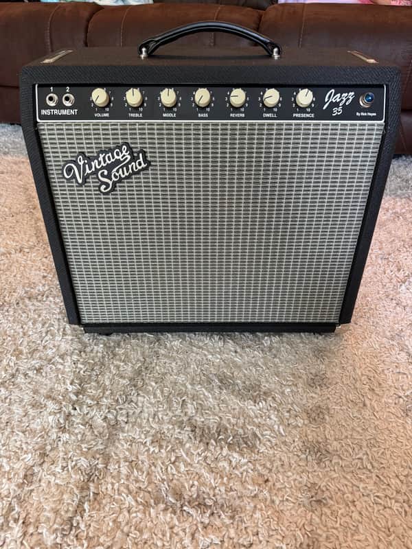 Vintage Sound Vintage 35SC/Jazz 35 2025 - Black Tweed image 1