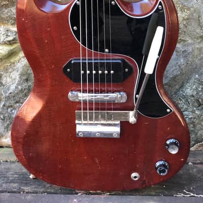 1965 Gibson SG Junior Cherry image 3