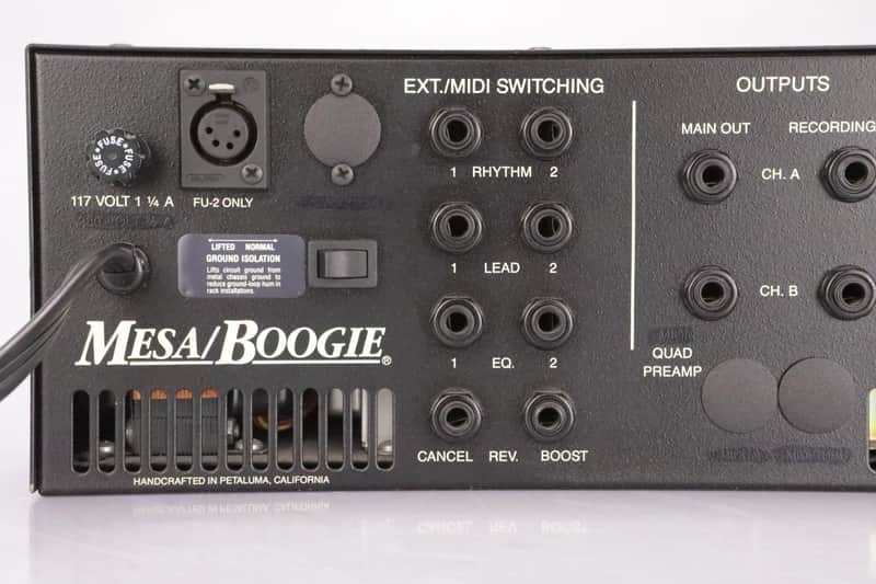 Mesa Boogie Quad Preamp Rack Tube Guitar Amp Mark IIC III Wendy