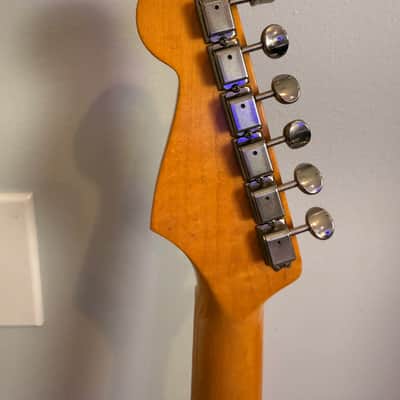 Fender Vintage Hot Rod '57 Stratocaster 2007 - 2013 - Candy Apple Red image 10