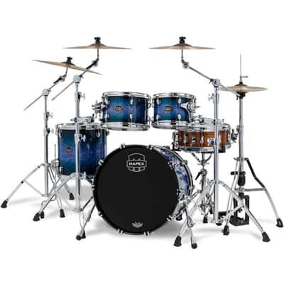 Mapex SR504XZXQ Saturn VI Cobalt Burst - Drum Shell Set image 2
