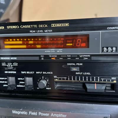 JVC TD-X501 Stereo Cassette Deck – Tested, Serviced, Working- image 5
