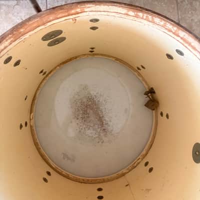 Vintage Ludwig Floor Tom 1966 - Champagne Sparkle 16 x 16 Keystone Badge image 14