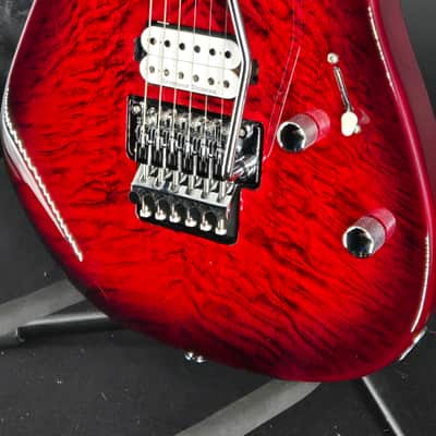 Charvel Pro-Mod Plus San Dimas® Style 1 HH FR CM, Carmalized Maple Fingerboard, Sangria Burst image 3
