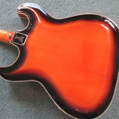 Burns TR2 bass 1963/4 sunburst image 7