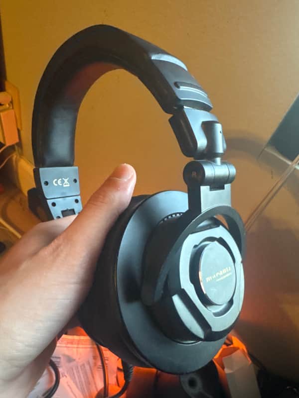 Marantz Marantz Pro MPH-2 Monitor Headphones, Enclosed, Wired, Over-Ear Headphones, Diameter 2.0 inches (50 mm) Driver, Folding, Musical Instrument Practice, Distribution, Gaming, Telework 2020 image 1