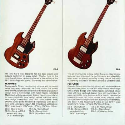 Gibson EB-0 1975 Cherry Red image 16