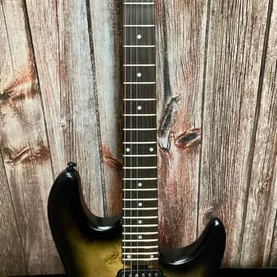 Sterling by Music Man Jason Richardson Cutlass Natural Poplar Burst w/gig bag image 3