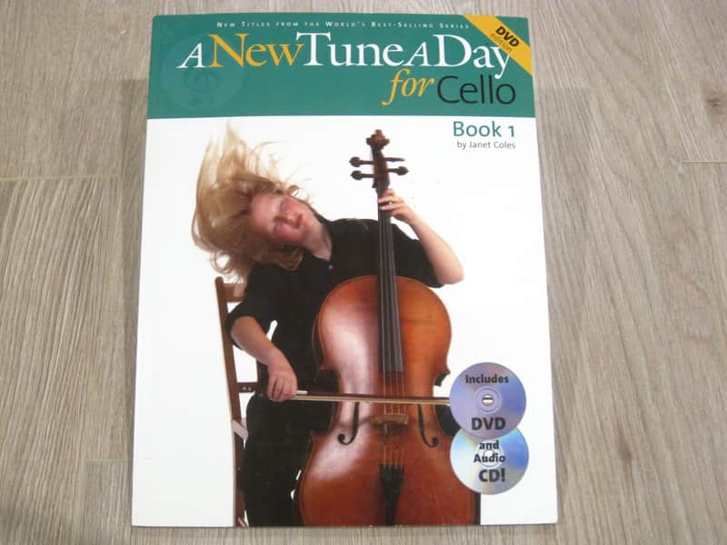 A New Tune A Day for Cello Book 1 DVD CD Sheet Music Song Book Songbook image 1