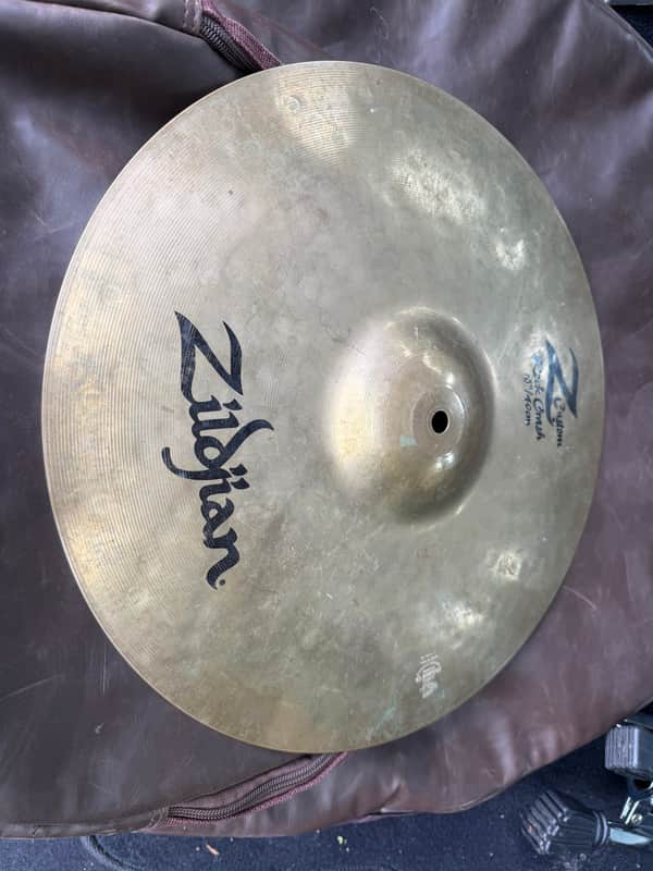 ZILDJIAN Z custom Rock Crash 16” used cymbal older version image 1