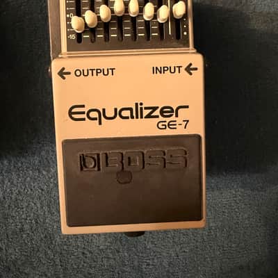 Boss GE-7 Equalizer (Black or Silver Label) 1997 - Present - Grey image 2