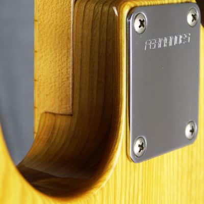 Fernandes Telecaster "The revival" TS-55 N Thinline 1989 - Ash Nat - japan import image 8