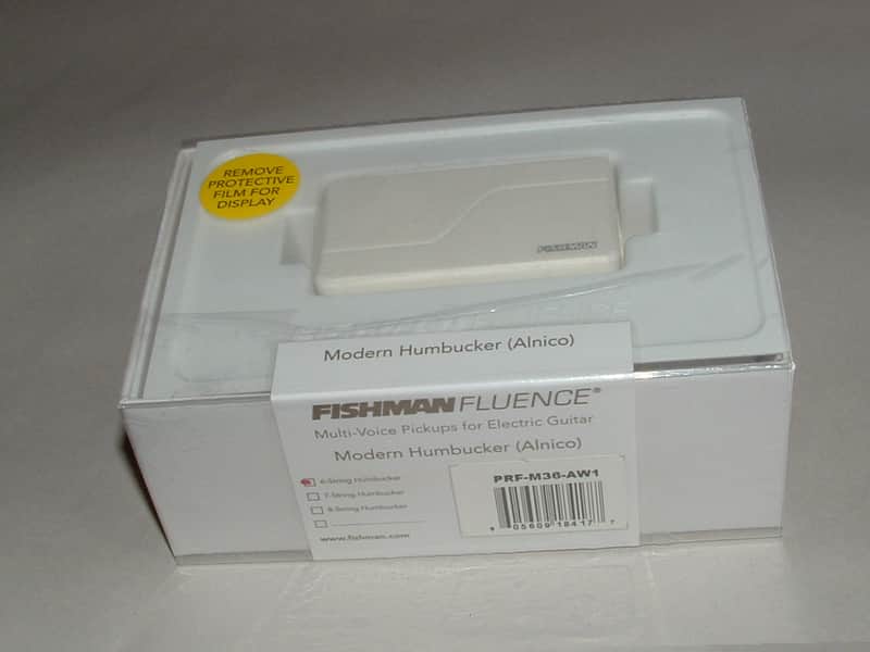 Fishman Fluence PRF-M36-AW1 6 String Modern Humbucker Alnico 3 Voices (White) image 1