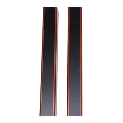 35.4-Inch Bookshelf Speaker Stands for Music Studios | Surround Sound Home Theater with Cable Management & Anti-Vibration Design image 4