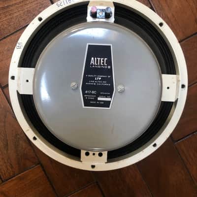 70's Altec-Lansing 417-8C 12" speaker 8 ohms Randy Rhoads 1 of 2 image 1