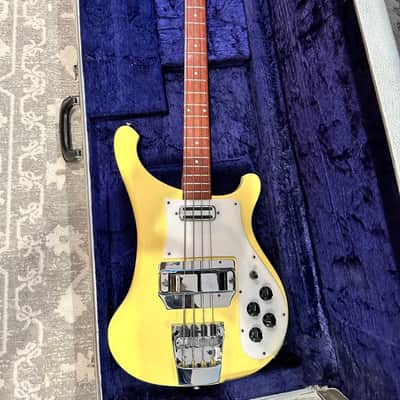 RARE 1991 Rickenbacker 4001CS Chris Squire Signature Vintage Electric Bass Guitar & Original Case #303 or 1000 image 1