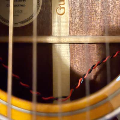 Guild Westerly Collection OM-140CE ALL SOLID with fitted Guild case Pau Ferro Fretboard 2019 - Present - Sunburst image 3