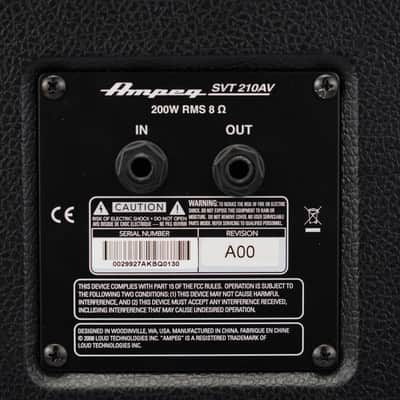 Ampeg Micro VR 200w Solid State Bass Amplifier w/ 2x10 Cabinet #58996 image 15