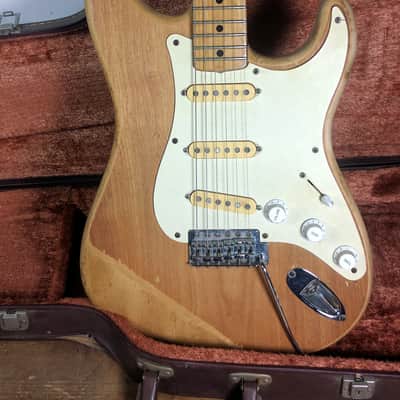 Hondo II Professional Stratocaster Made In Japan 1970's-Natural-Post Lawsuit image 1