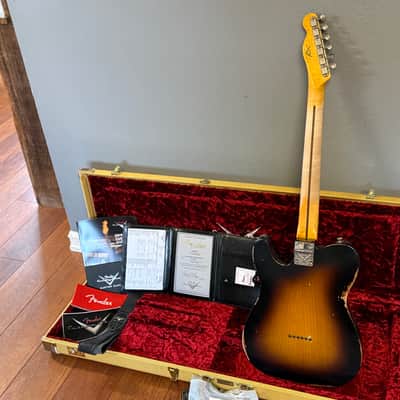 2019 Fender Custom Shop Loaded Thinline Nocaster Relic image 3