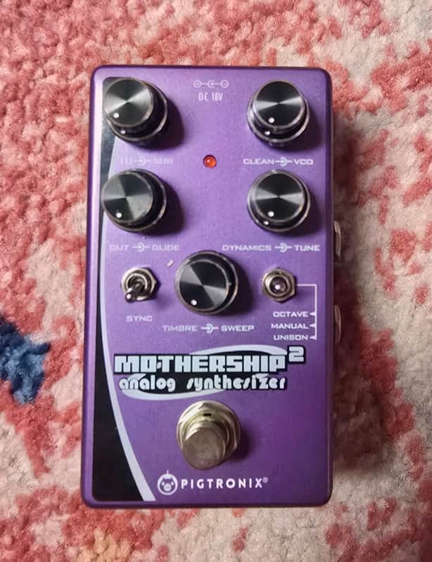 Pigtronix MS2 Mothership 2 Analog Synthesizer image 1