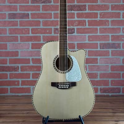 Takamine GD74CE-12U Dreadnought Cutaway 12-String Acoustic-electric Guitar - Gloss Natural image 1