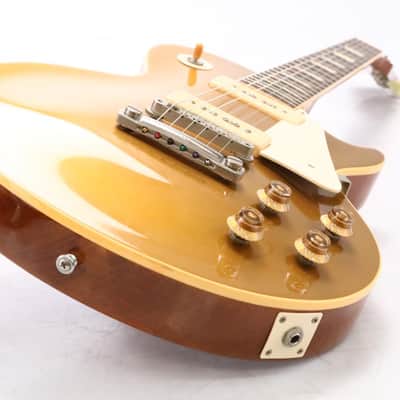 2004 Gibson Custom Historic R6 Les Paul Gold Top Electric Guitar w/ P90 #50081 image 10