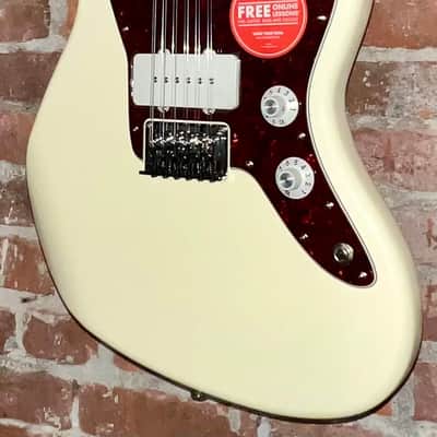 New Squier Paranormal Jazzmaster XII - Olympic White, Awesome 12 String Guitar, Ships ULTRA Fast! image 1