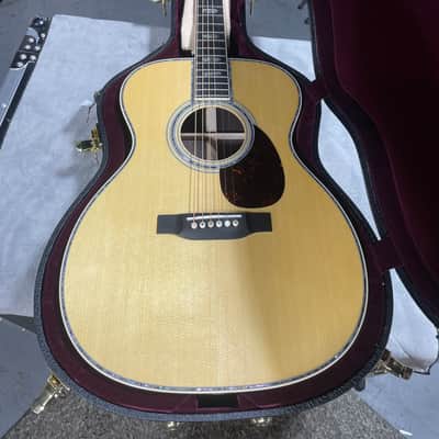 2025 Martin OM-45 Standard Series Acoustic Guitar- Natural w/ OHSC & PLEK*D #300 image 14