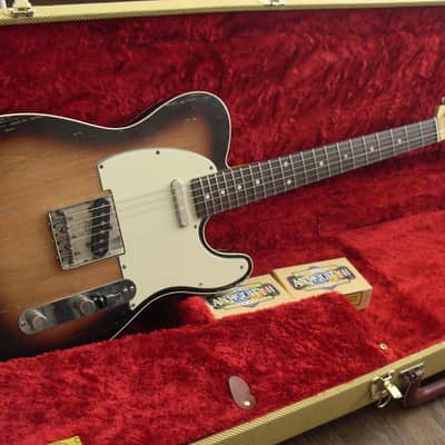 MJT 1962 Telecaster Custom Reissue Aged Relic 62 Tele Nash Fender Bridge image 2