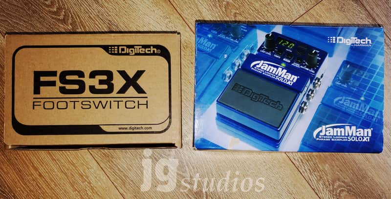 DigiTech JamMan Solo XT w/ FS3X Footswitch! Like New! image 1