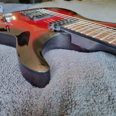 Schecter Omen Elite-6 2021 - Present - Black Cherry Burst image 16