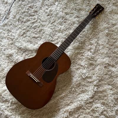 1957 Martin 00-17 Mahogany Acoustic Guitar w/ Chipboard Case image 22