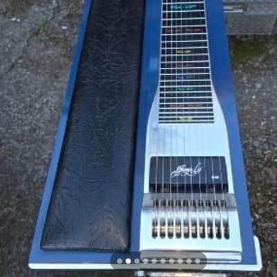 Remington Pro SD-10 Pedal Steel Guitar Sustainmaster 2012 - Maple Blue Mica image 2